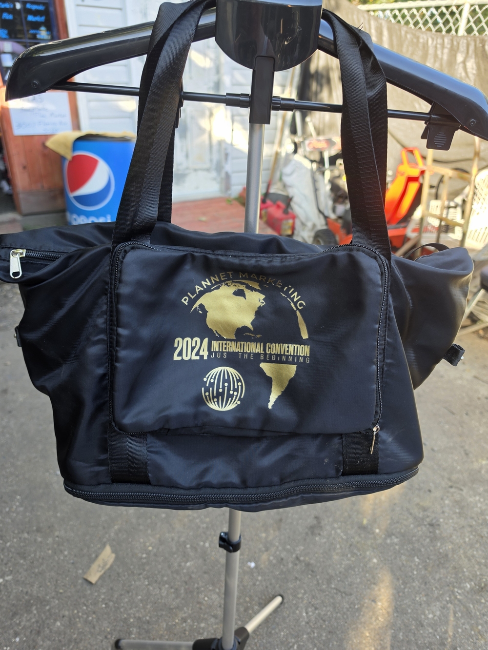 2024 International Convention Black Travel Tote